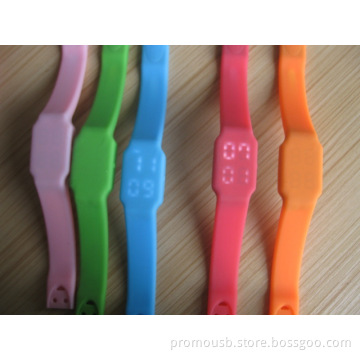 watch style LED usb promotional gift with logo